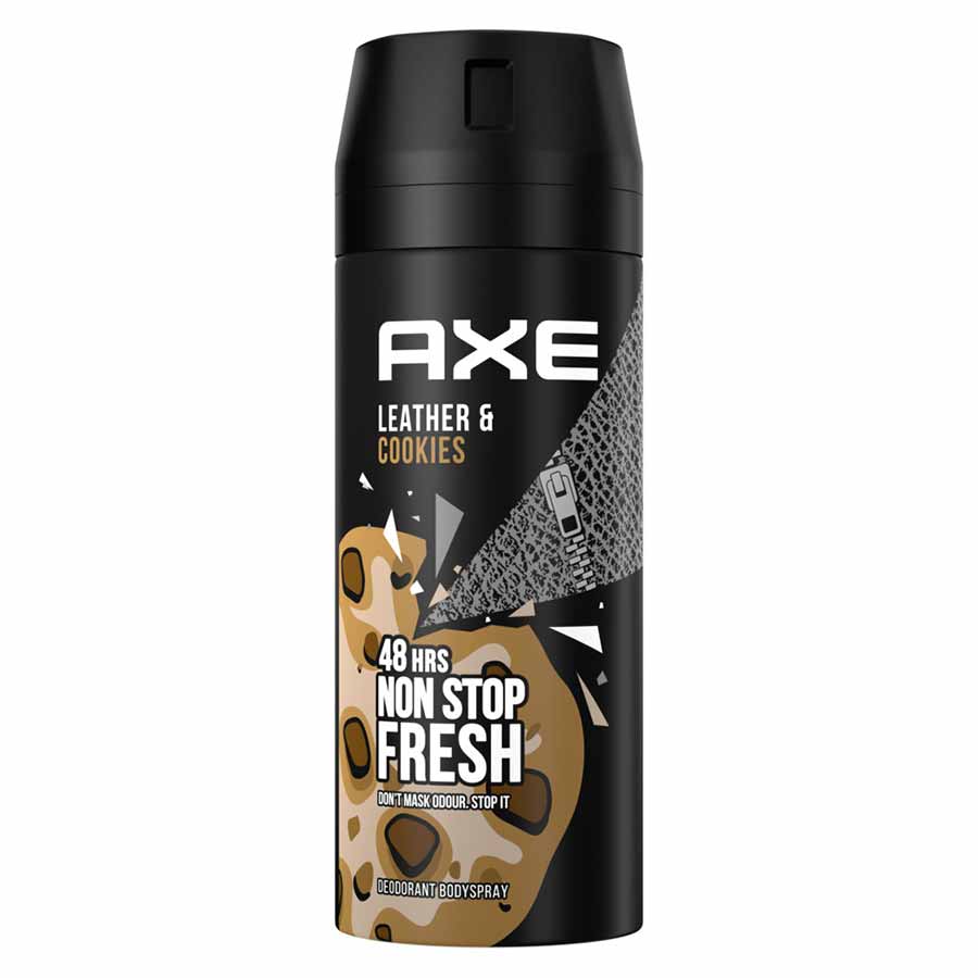 Axe Αποσμητικό Σπρέυ Leather & Cookies (150ml)