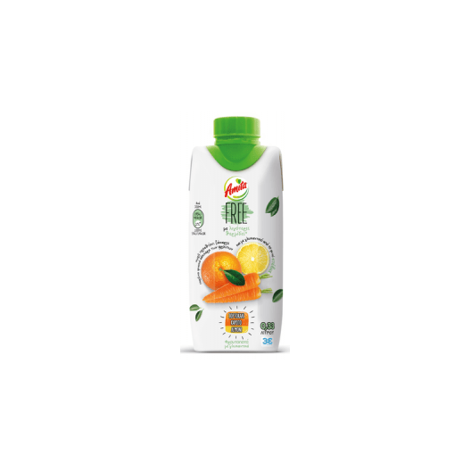 Amita Free Orange Carrot Lemon 330ml