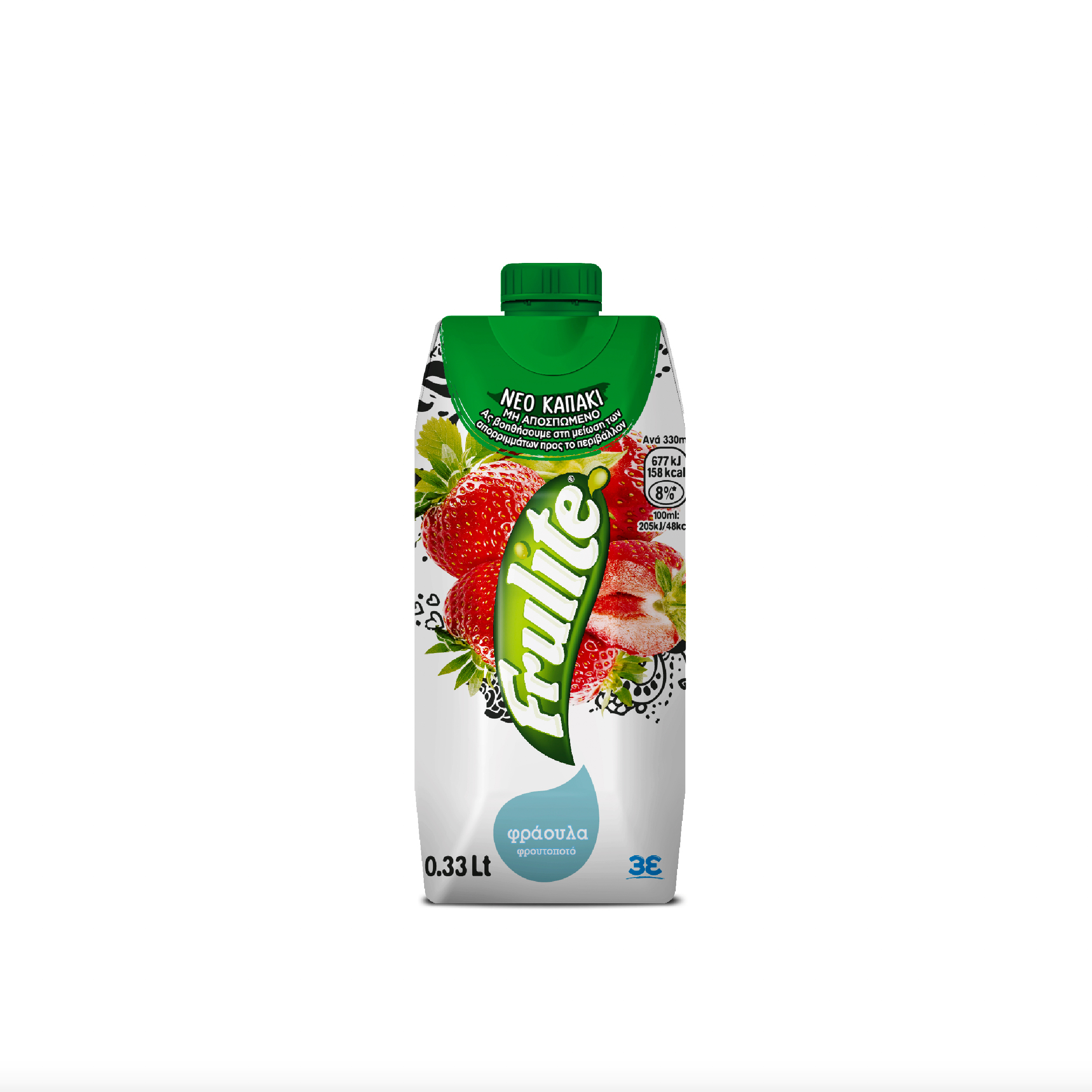 Frulite Φρουτοποτό Φράουλα (330ml)