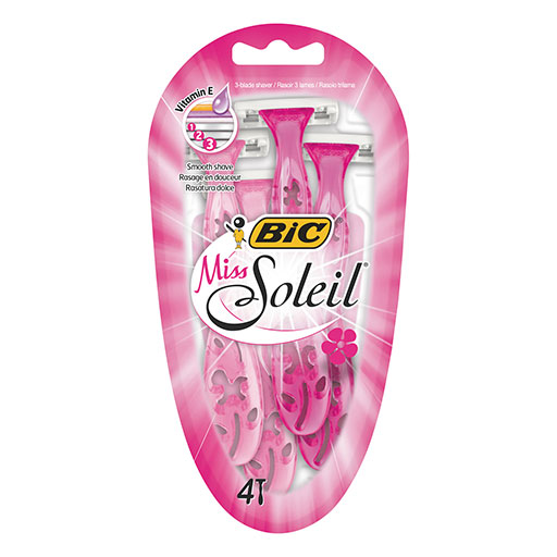 Bic Ξυραφάκια Miss Soleil (4τεμ)