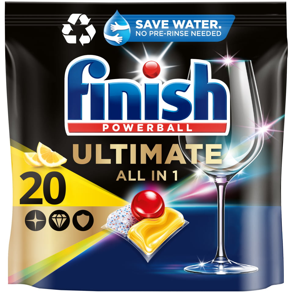 Finish Ultimate Lemon Dryer Capsules 20 Pieces