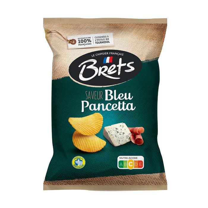 Brets Chips Bleu Pancetta (125gr)