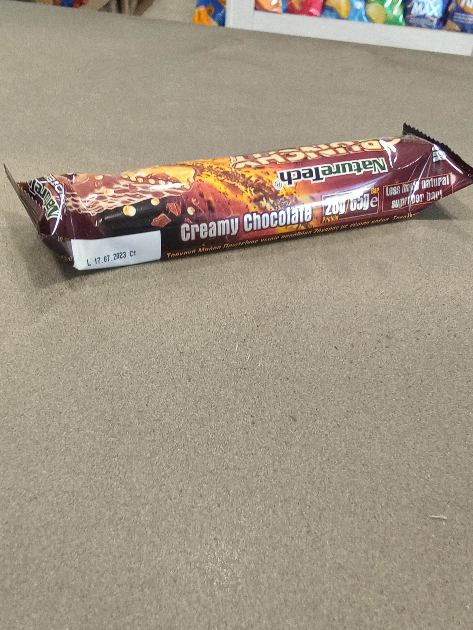 NatureTech Crunchy Creamy Chocolate 26 gr 40% protein