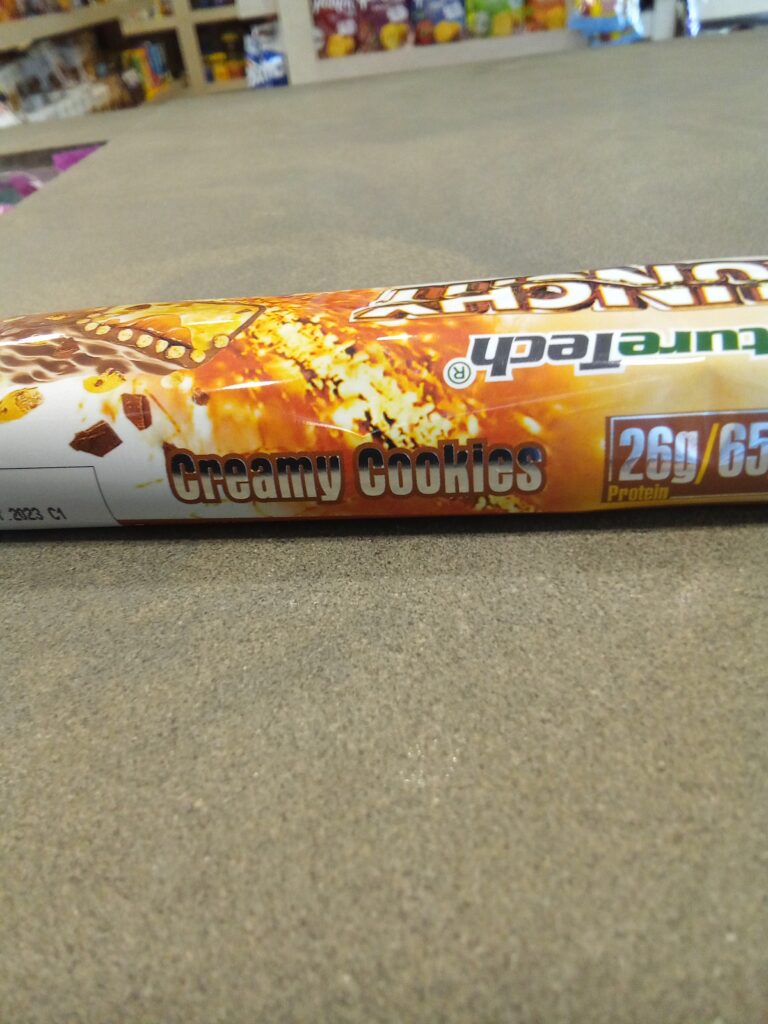 NatureTech Crunchy Creamy Cookies 26 gr 40% protein