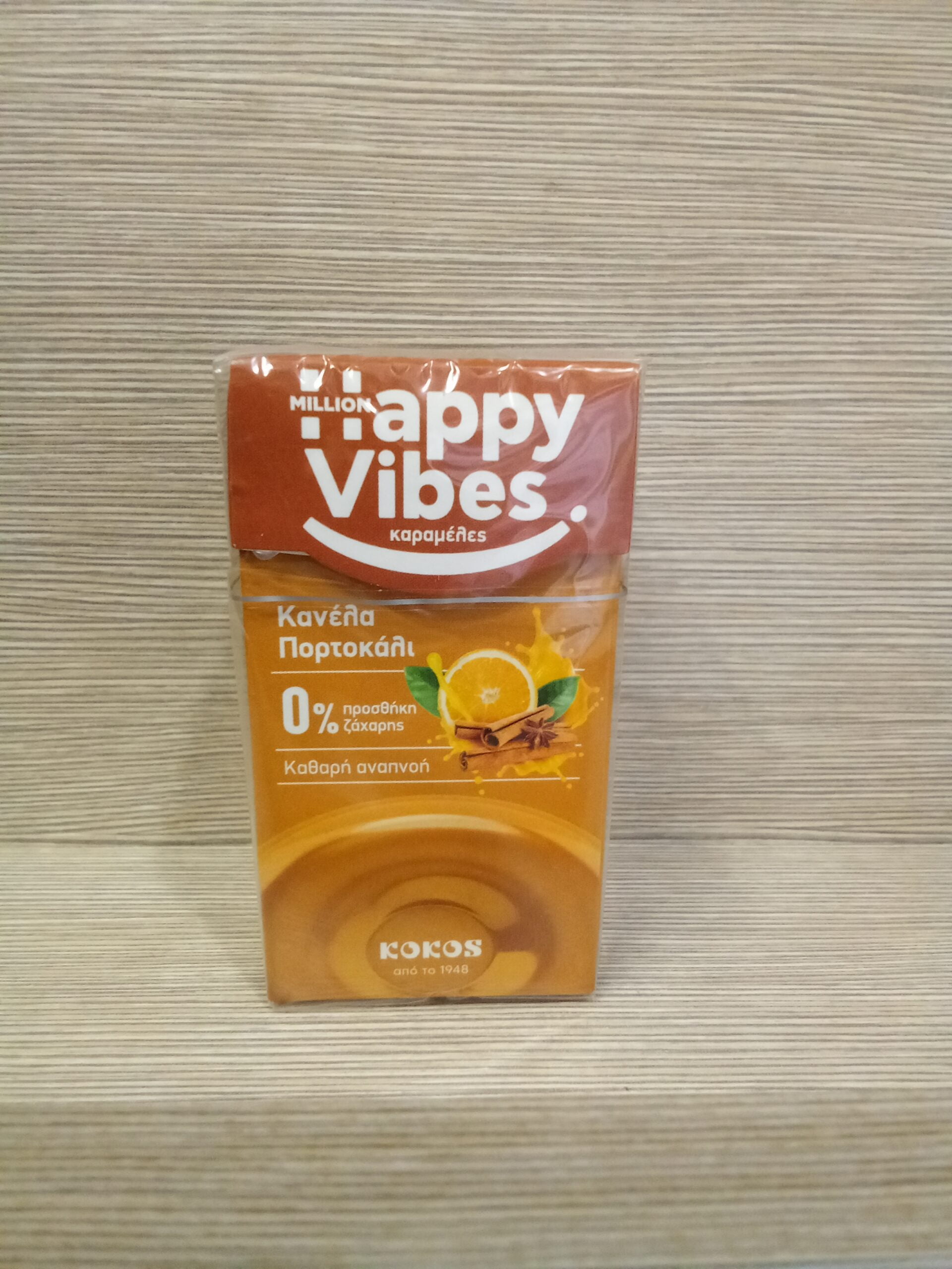 Happy Million Vibes Caramel Without Sugar Cannella Orange KOKOS