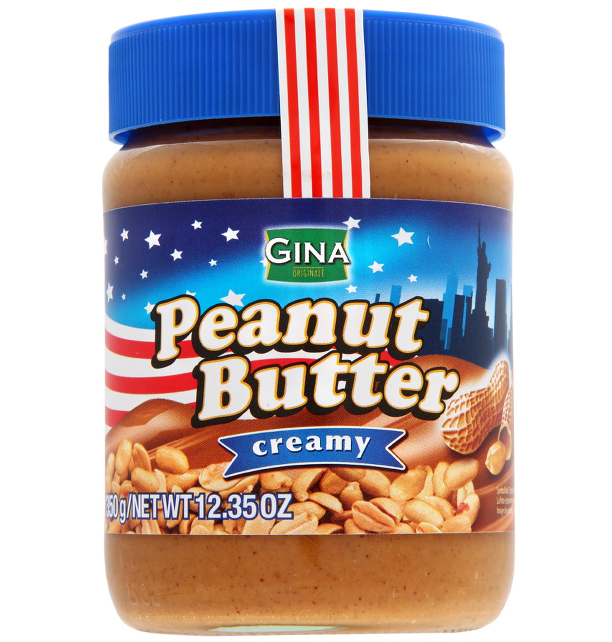 Gina Creamy Peanut Butter 350g
