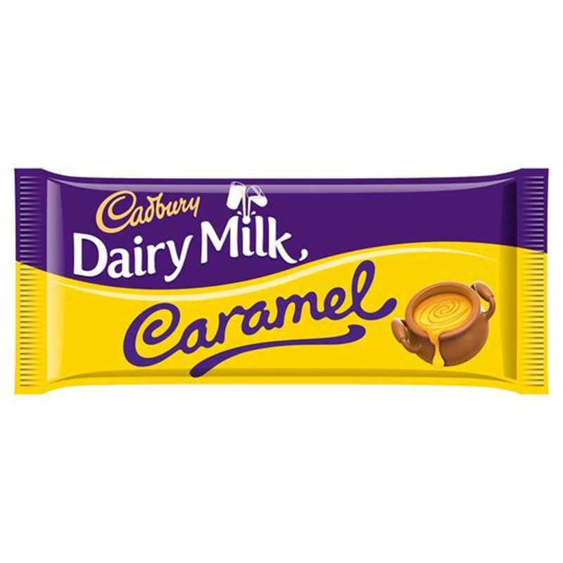 Cadbury Dairy Milk Σοκολάτα Γάλακτος Caramel (110gr)