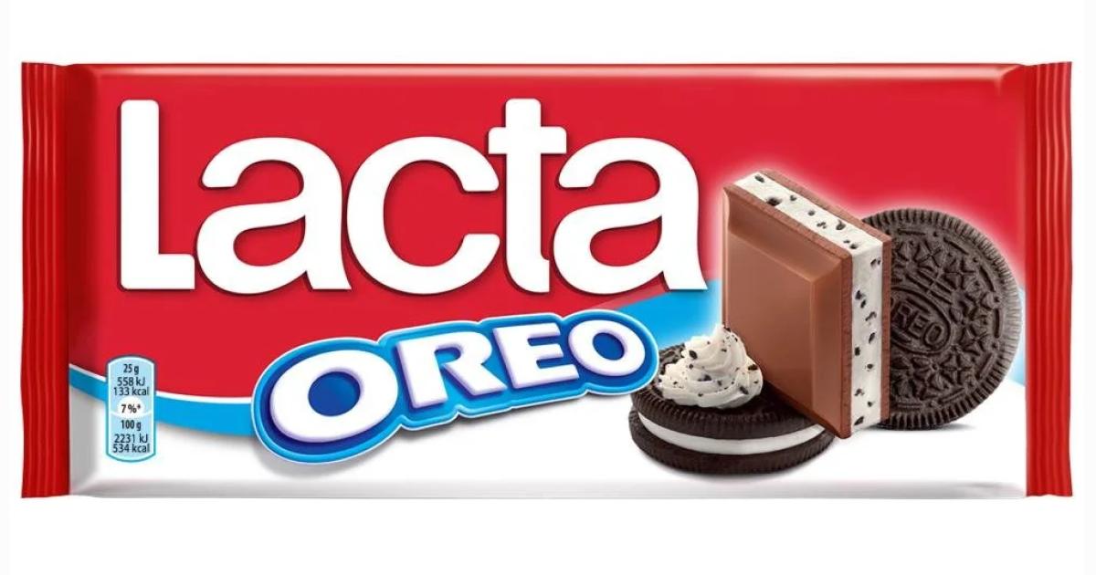 Lacta Σοκολάτα Γάλακτος με Oreo (105gr)