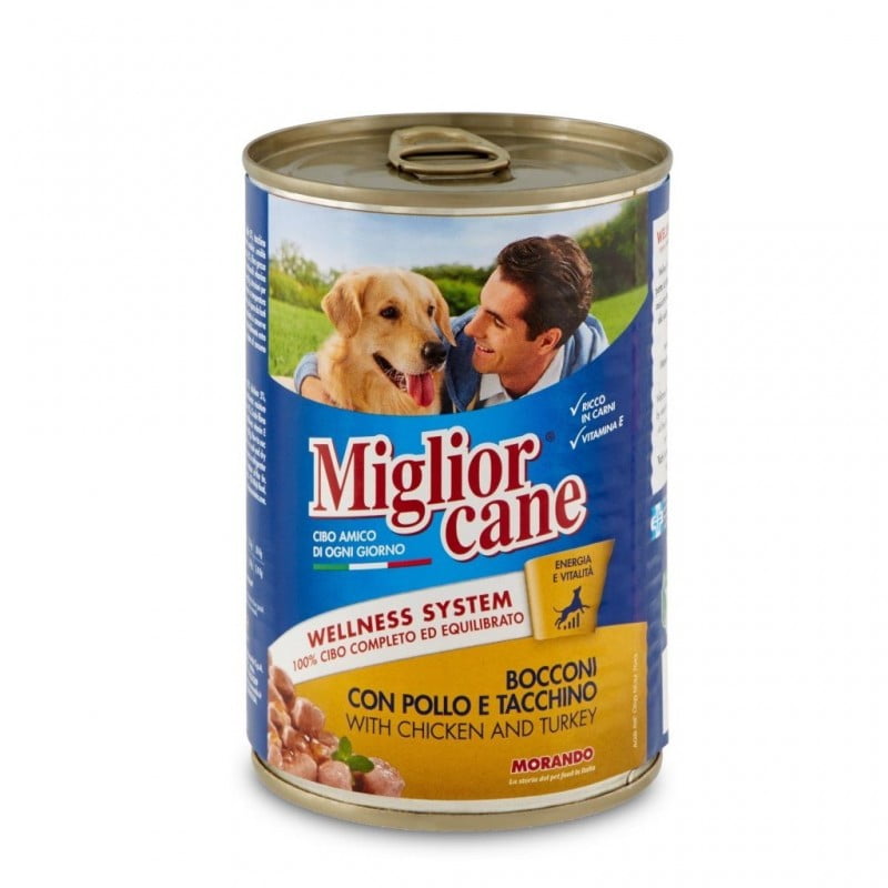 Miglior Cane bocconi pieces of chicken and cabbage 1250 g