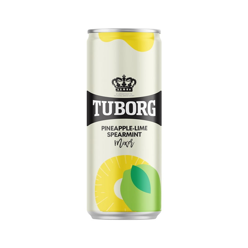 Tuborg Pineapple-lime & spearmint Tuborg (330 ml)