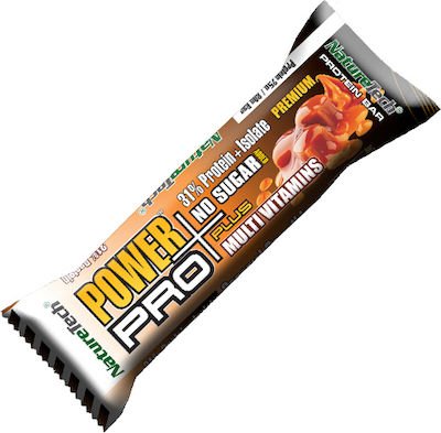 NatureTech Power Pro Protein Isolate Bar with 31% Protein & Taste Caramel Smoothie 80 g