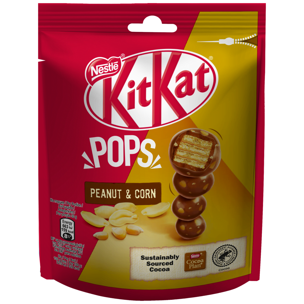 Kit Kat Pops Peanut & Corn 110g (Download)