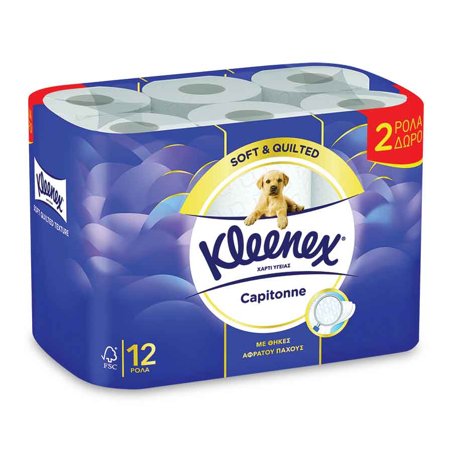 Kleenex Capitonne Χαρτί Υγείας (12τεμ)