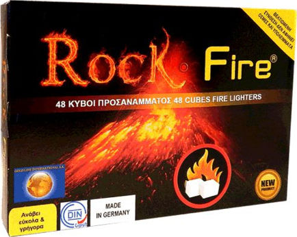 Rock Fire Κύβοι Προσανάμματος (48τμχ)