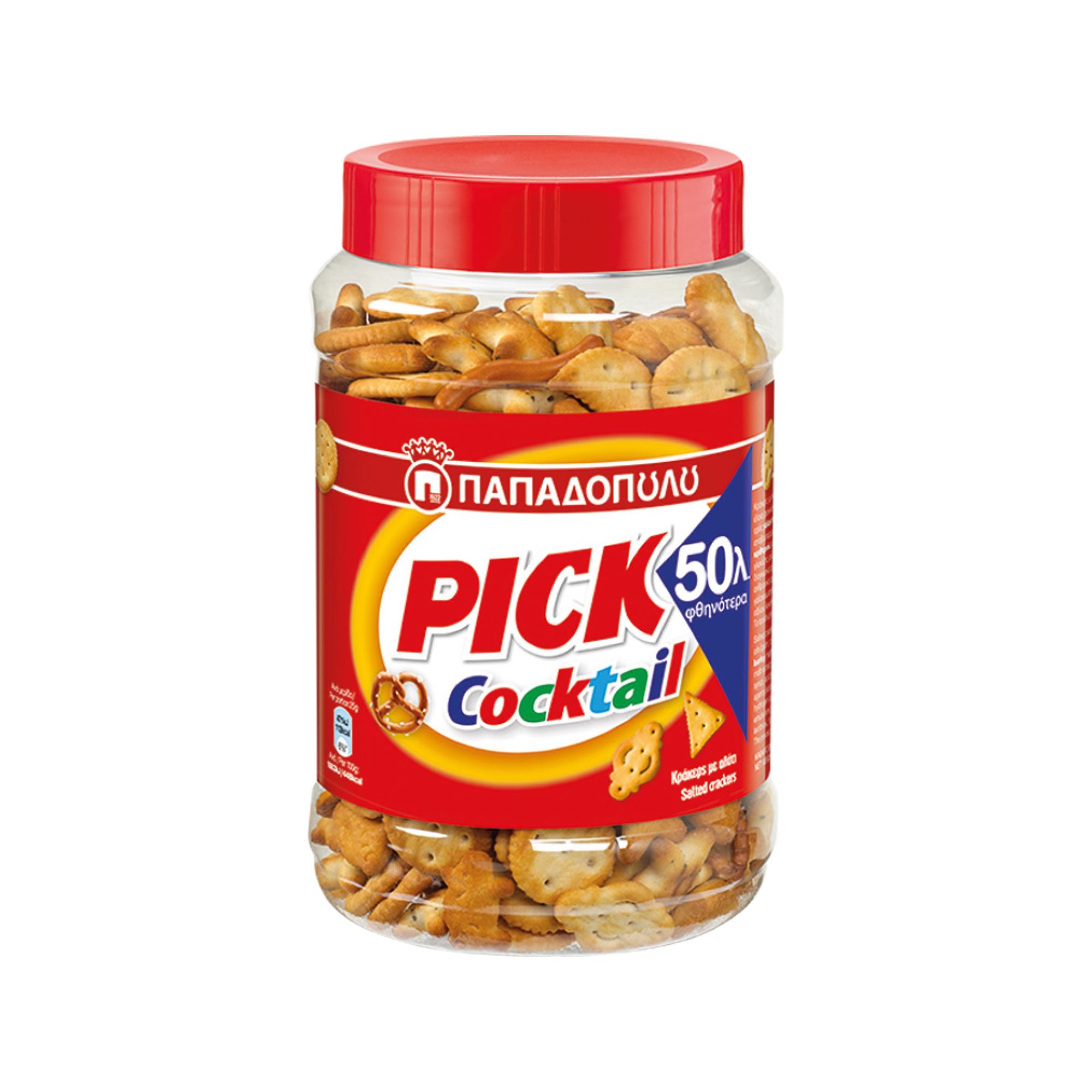 Pick Crackers Παπαδοπούλου mix (350gr)