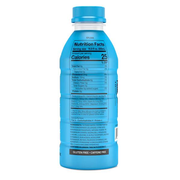 Prime Hydration Drink Blue Raspberry (500ml)