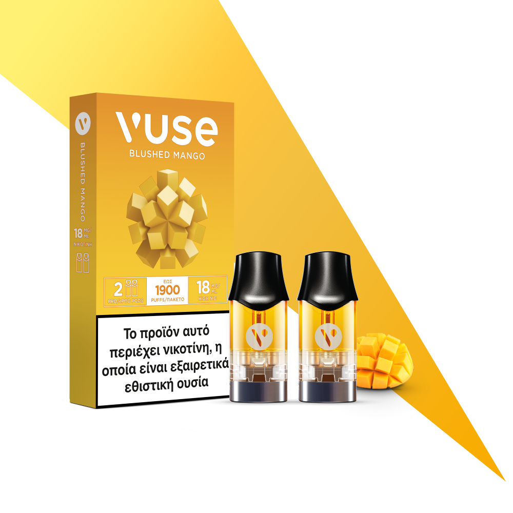 Vuse blushed mango 2pods 18mg nicotine