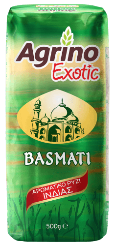 Agrino Exotic Basmati Αρωματικό Ρύζι Ινδίας (500gr)