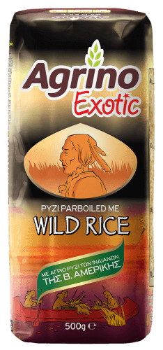 Agrino Exotic Wild Rice With Parboiled Rice (500gr)