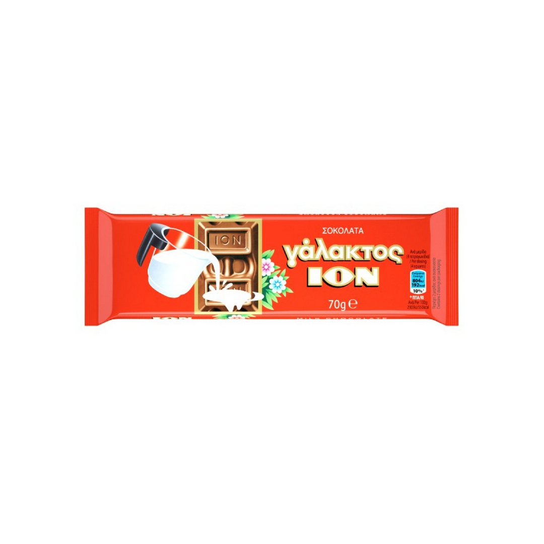 ION Σοκολάτα Γάλακτος (70gr)