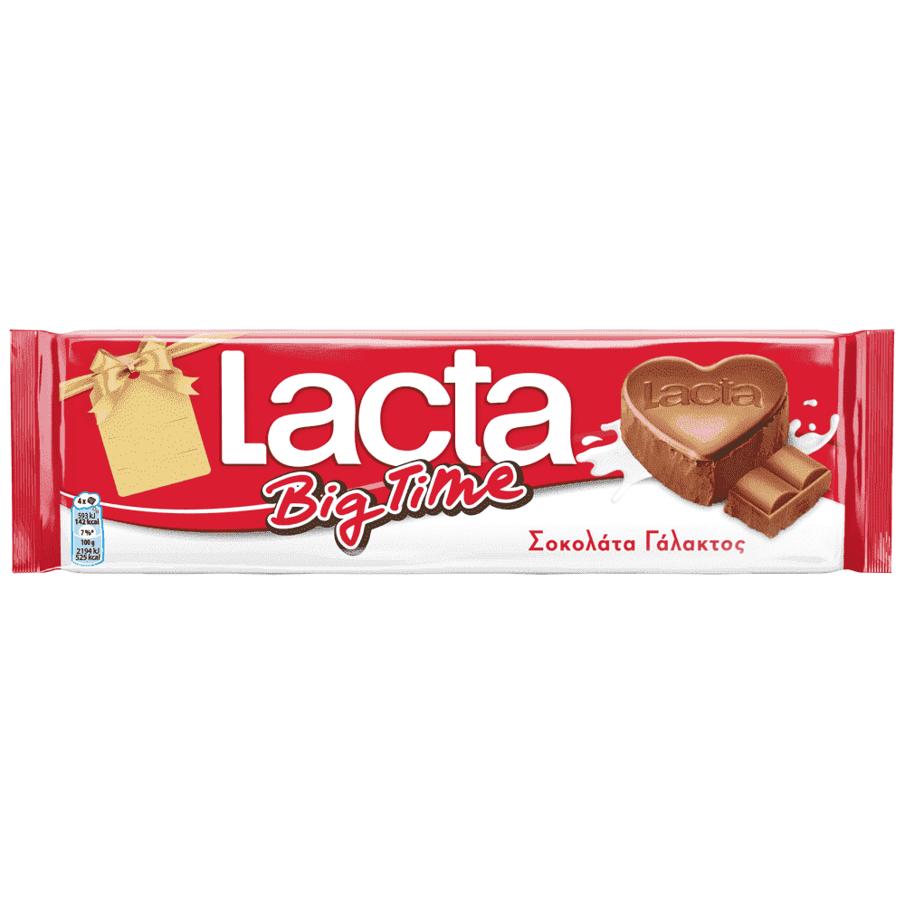 Lacta Big Time Σοκολάτα Γάλακτος (270gr)