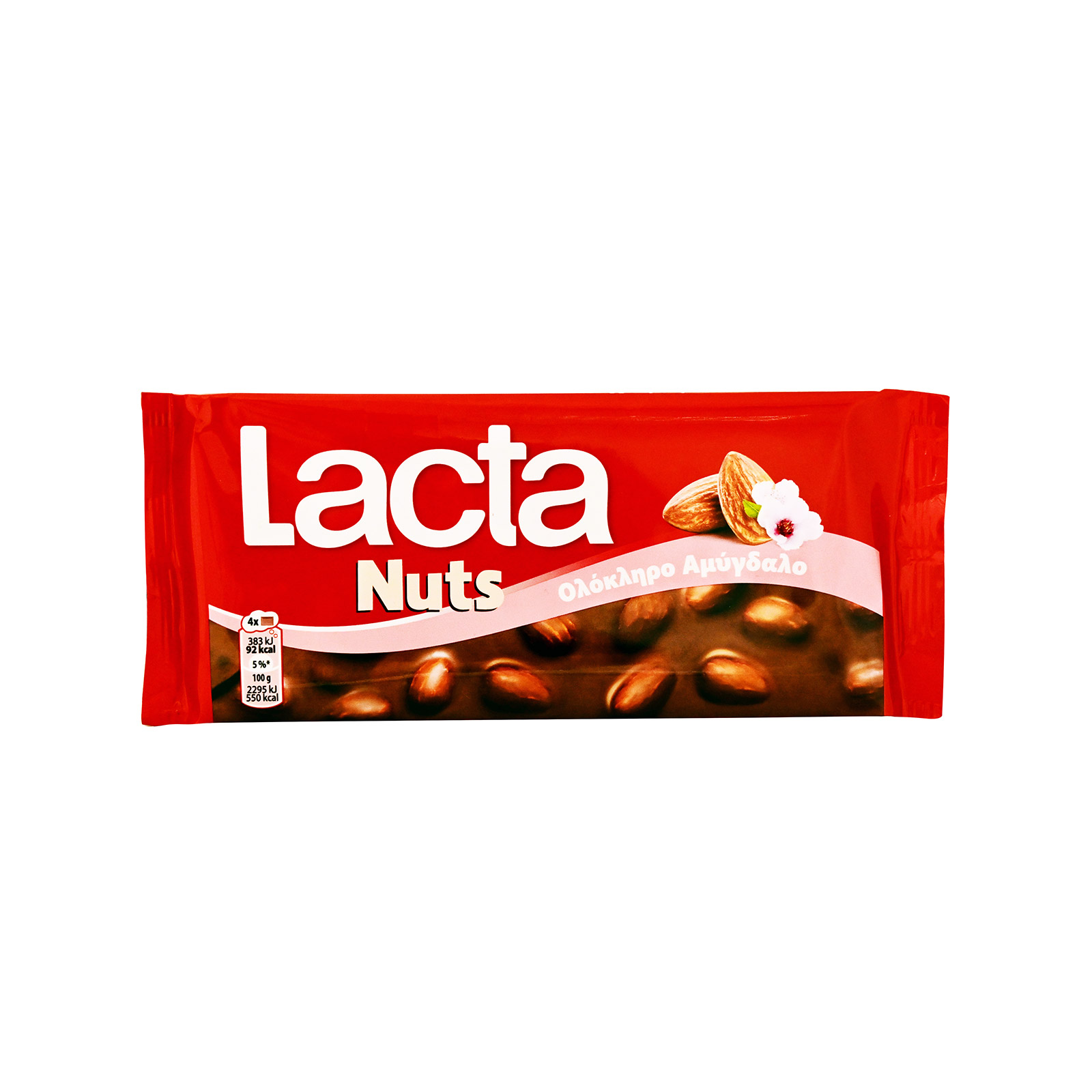 Lacta Σοκολάτα Γάλακτος Αμύγδαλο (100gr)