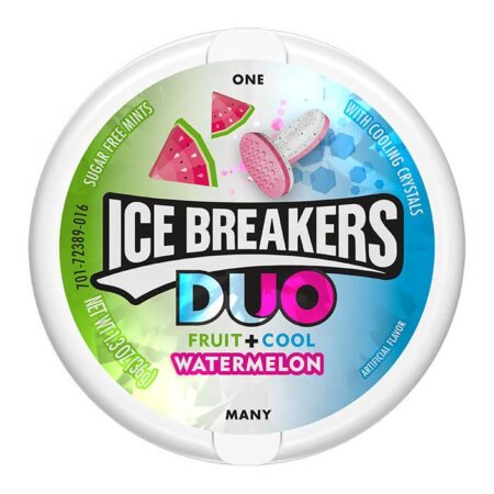 Ice Breakers Mints (Fruit + Cool Watermelon) 36gr