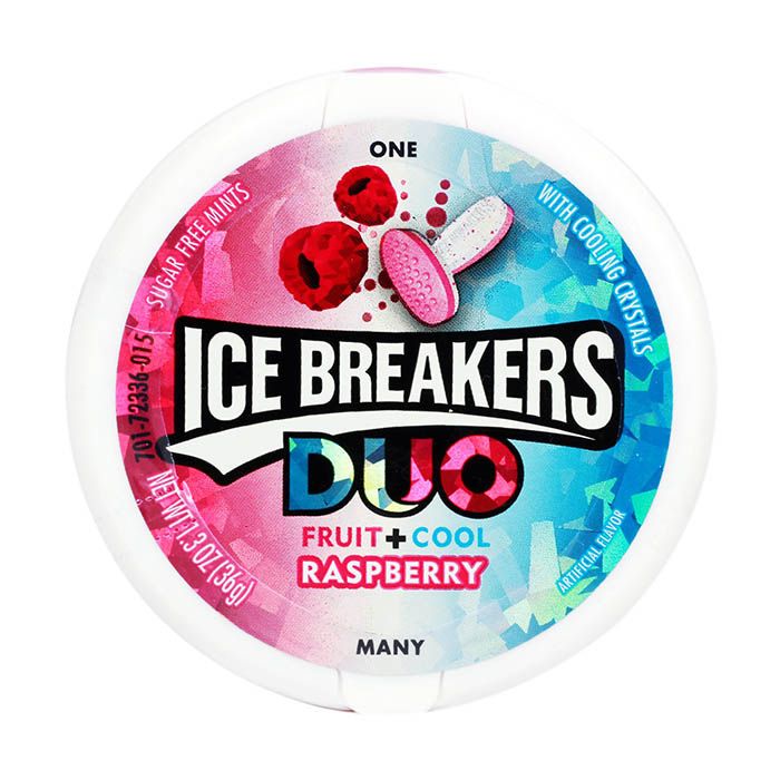 Ice Breakers Mints (Fruit + Cool Raspberry) 36gr