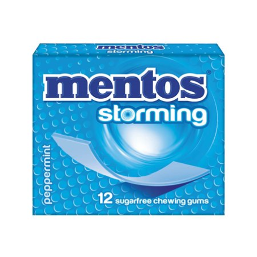 Mentos Storming Τσίχλες Peppermint (33gr)