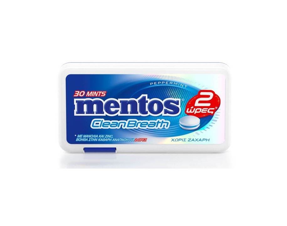 Mentos Clean Breath 2Hours Peppermit (21gr)