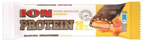 ION Protein Μπάρα με 20% Πρωτεΐνη & Γεύση Καραμέλα (50gr)