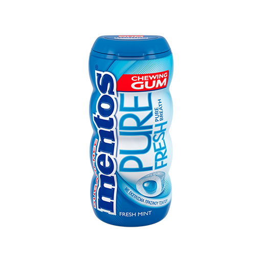 Mentos Pure Fresh Τσίχλες Μέντα (28gr)