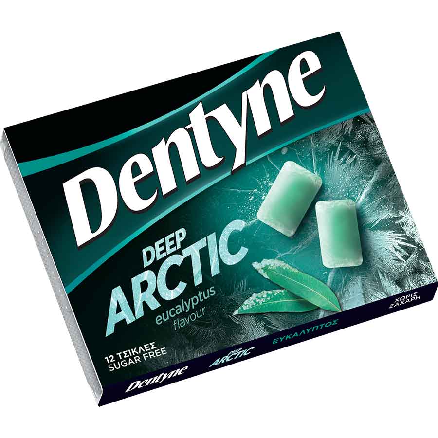 Dentyne Deep Arctic τσίχλες Eycalyptus