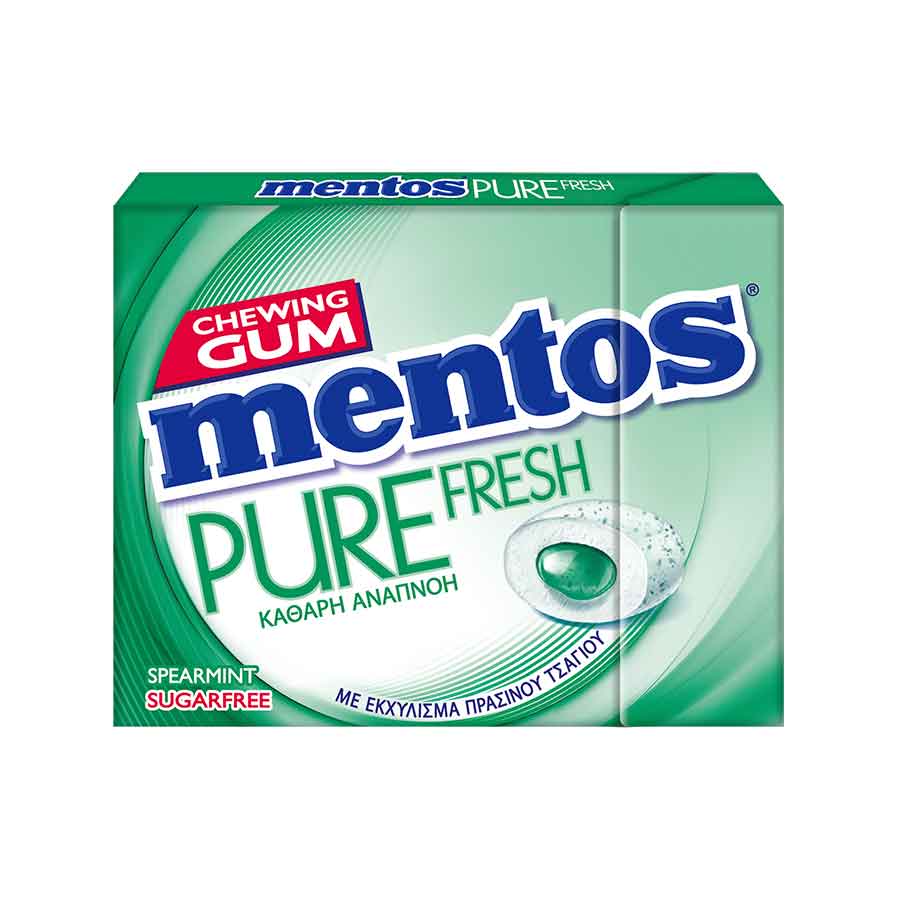 Mentos Pure Fresh Τσίχλες Δυόσμος (30gr)