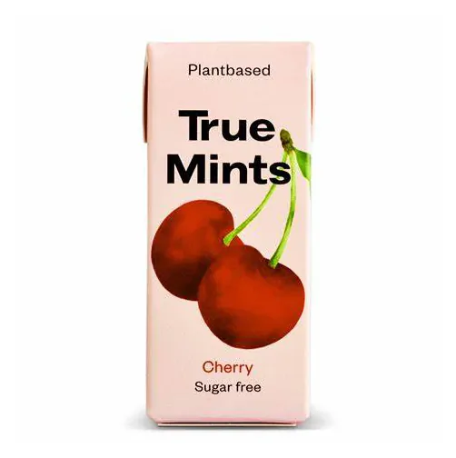 True Mints Καραμέλες Κεράσι, Χωρίς Ζάχαρη, (13gr)