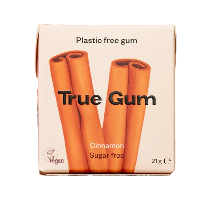 True Gums Τσίχλες Χωρίς Ζάχαρη Κανέλα, (21gr)
