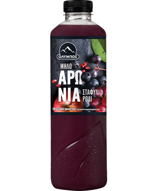 Όλυμπος Φυσικός Χημός Μήλο Αρώνια Σταφύλι Ρόδι (1It)