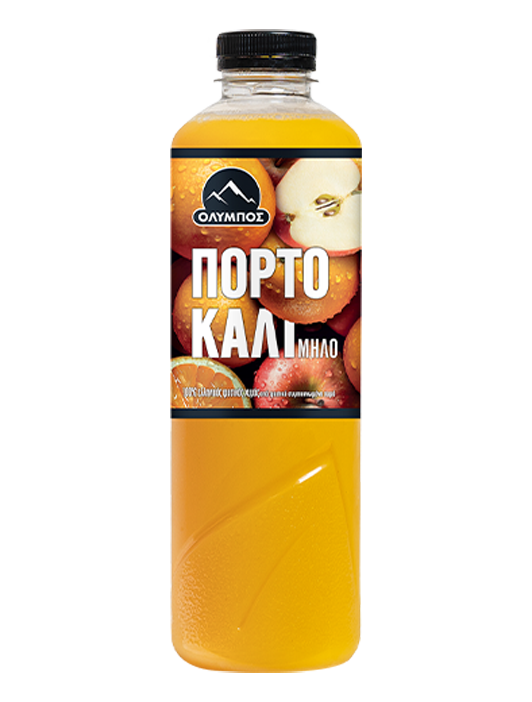 Όλυμπος Φυσικός Χυμός Ποροκάλι Μήλο (1It)