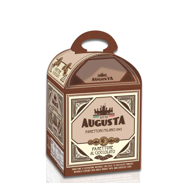 Panettone Augusta Κομμάτια Σοκολάτας, (100gr)
