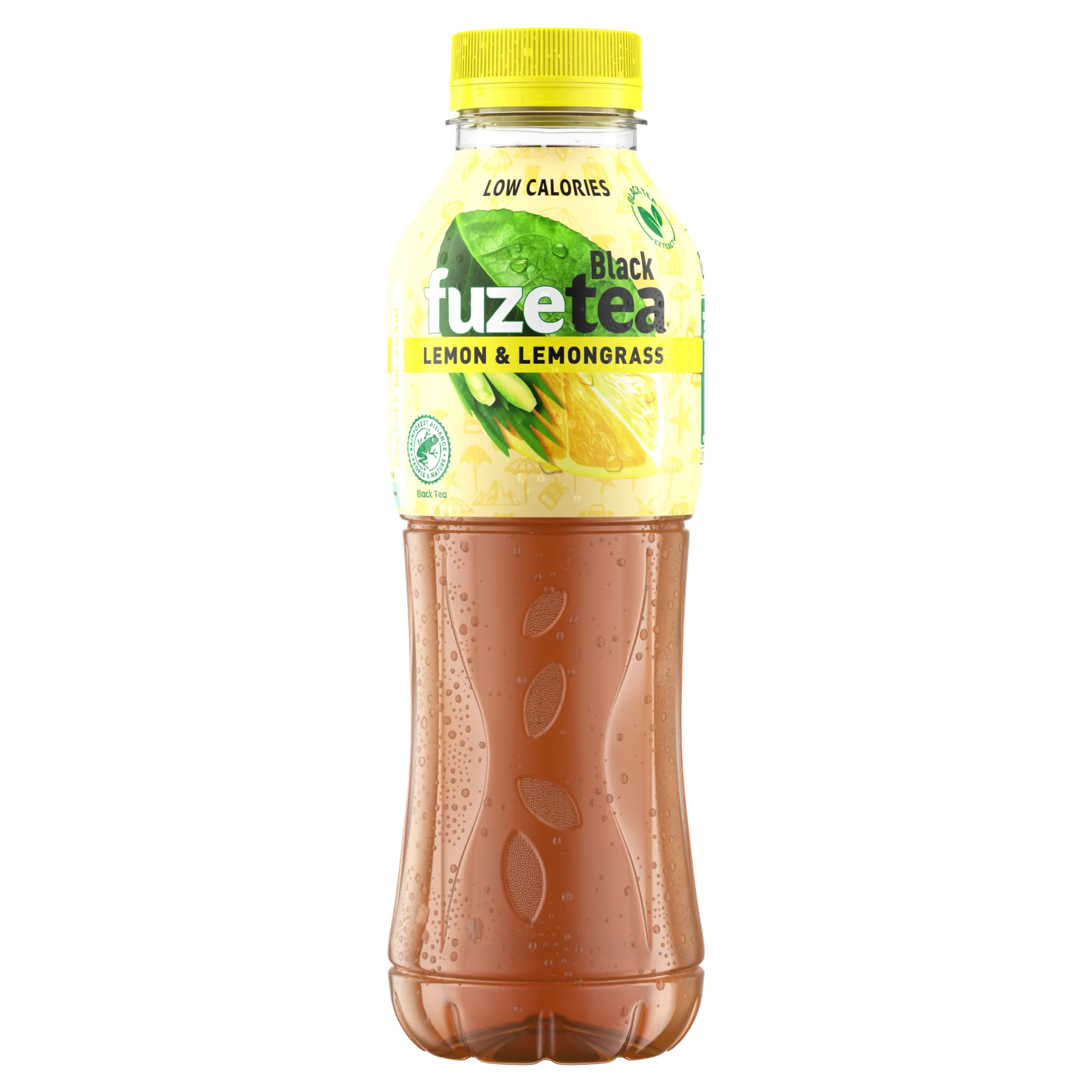 Fuzetea παγωμένο Μαύρο Τσάι Λεμόνι-Λουίζα