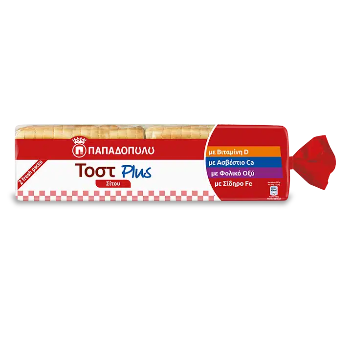 Παπαδοπούλου Τοστ Plus (700gr)