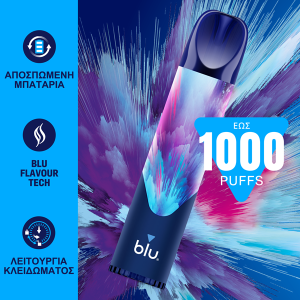 Blu bar 1000 blueberry sour razz 20mg nicotine