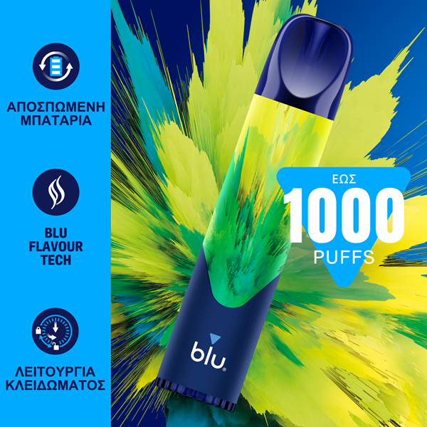 Blu bar 1000 kiwi passionfruit 20mg nicotine