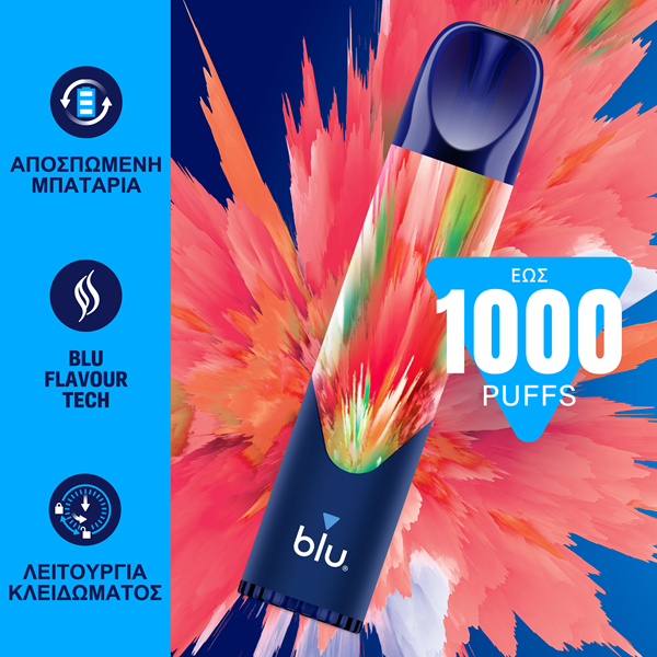 Blu bar 1000 watermelon ice 20mg nicotine