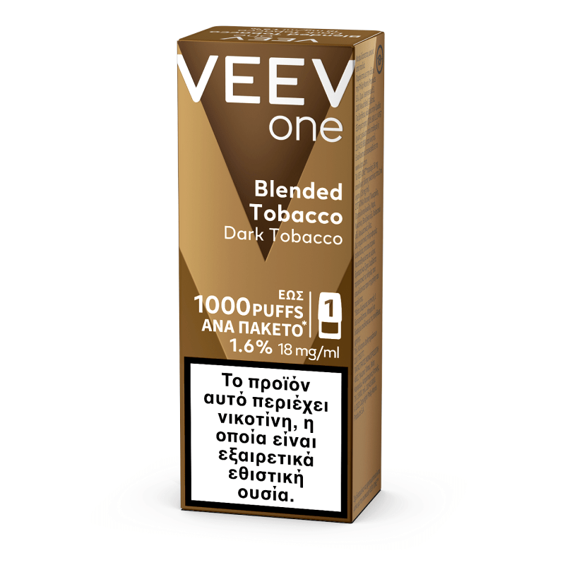 VEEV ONE BLENDED TOBACCO 1,6%(1POD)