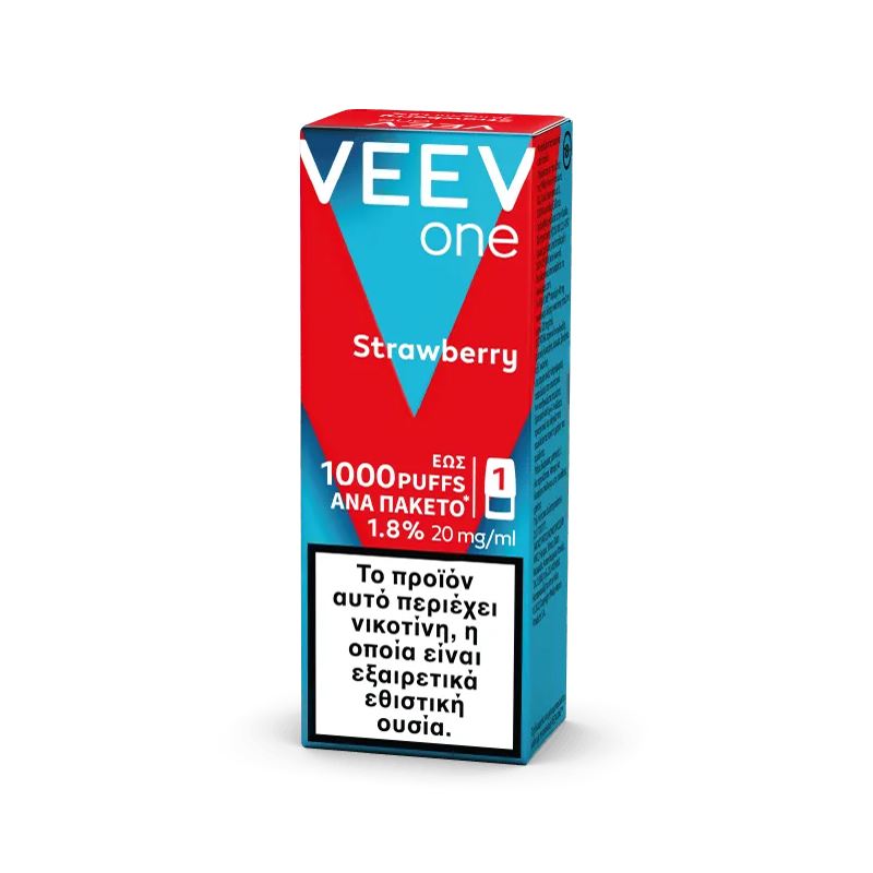 VEEV ONE STRAWBERRY 1,8% (1POD)